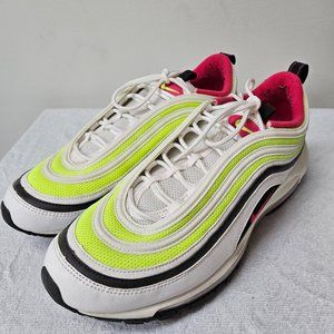 Nike Air Max 97  size 12 White Black Volt Rush C19871-100
